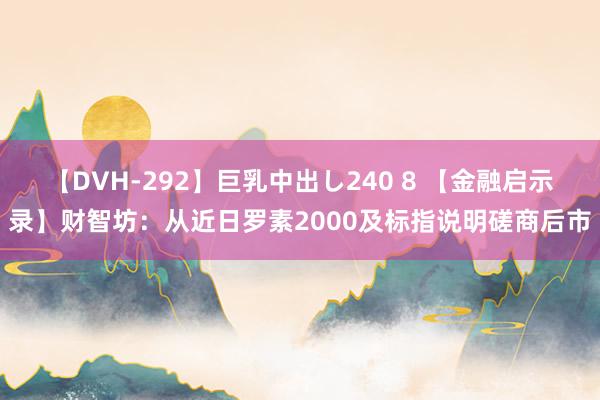 【DVH-292】巨乳中出し240 8 【金融启示录】财智坊：从近日罗素2000及标指说明磋商后市